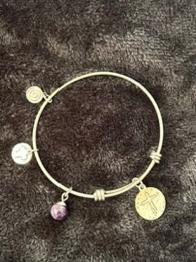 Alex an Ani Have Faith Bangle Bracelet